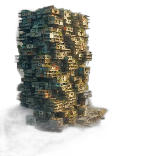 3d render, concept art, valley, between, tall, cliffs, sprawling, vertical transparent PNG cut-out