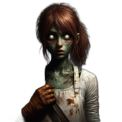 staff, face, mask, concept art, fantasy art, photorealistic, comic book art, green transparent PNG cut-out