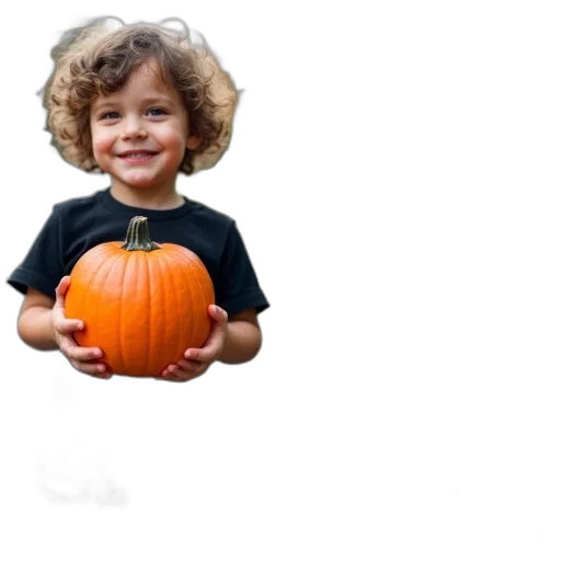 face, photorealistic, 3d render, collage, halloween-themed, images, including, child transparent PNG cut-out