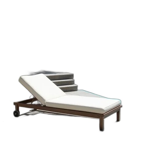 furniture, 3d render, pool, lounger, plans, deck, chair, guide transparent PNG cut-out