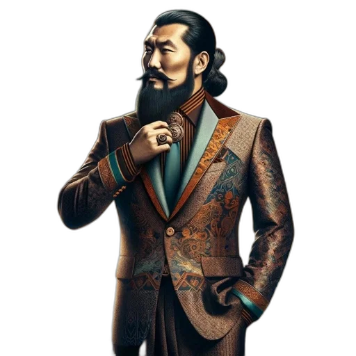 jacket, staff, face, concept art, photorealistic, fantasy art, 3d render, individual transparent PNG cut-out