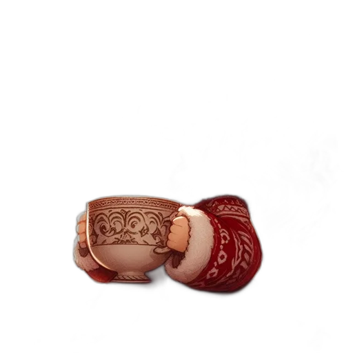 jewelry, crown, shoes, furniture, 3d render, photorealistic, red, elfin transparent PNG cut-out