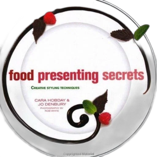 food, image, cover, book, titled, presenting, secrets, creative transparent PNG cut-out