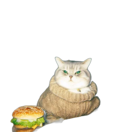 food, animal, creature, jacket, pixel art, photorealistic, concept art, watercolor transparent PNG cut-out