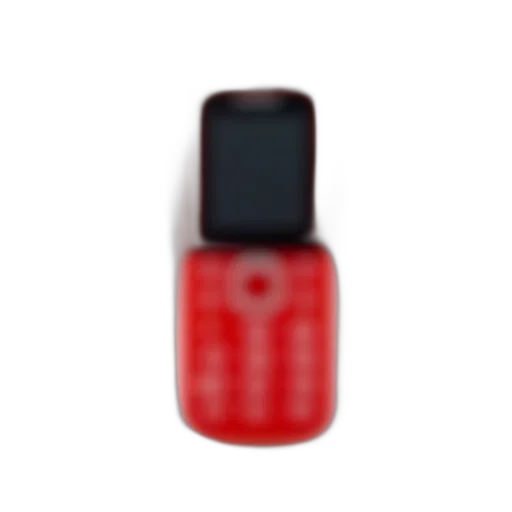 jewelry, bottle, 3d render, red, flip, phone, small, screen transparent PNG cut-out