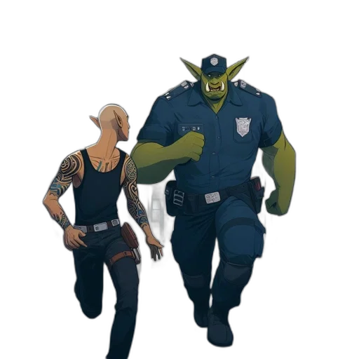mask, staff, creature, weapon, concept art, 3d render, comic book art, fantasy art transparent PNG cut-out