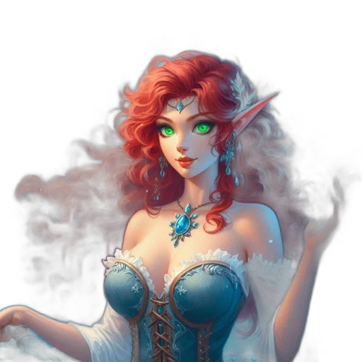 dress, jewelry, dragon, crown, fantasy art, concept art, pixel art, watercolor transparent PNG cut-out