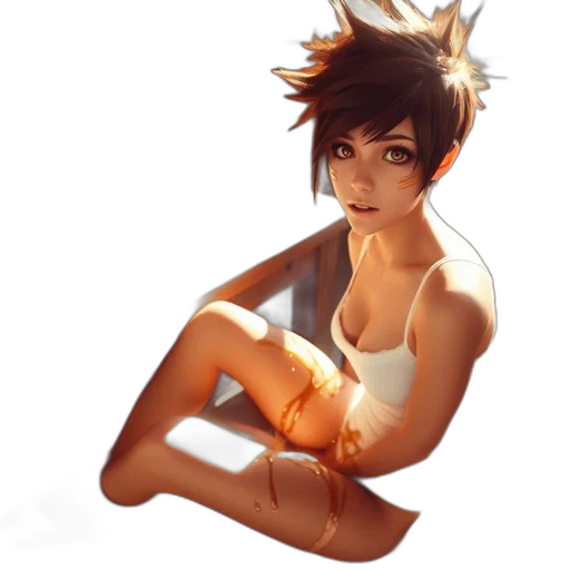 dress, staff, concept art, fantasy art, photorealistic, anime, golden, earth tones transparent PNG cut-out
