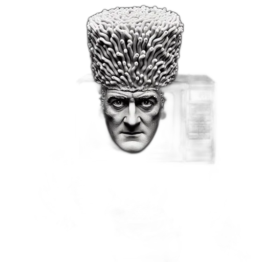 hat, crown, face, mask, concept art, photorealistic, pixel art, 3d render transparent PNG cut-out