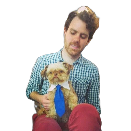 staff, animal, jacket, creature, concept art, man, plaid, shirt transparent PNG cut-out