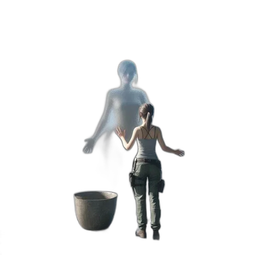 robot, weapon, bottle, mask, 3d render, concept art, pixel art, photorealistic transparent PNG cut-out