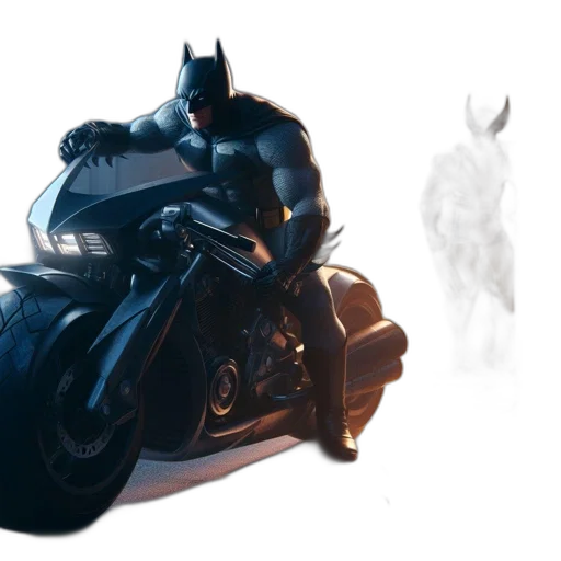 animal, car, weapon, concept art, comic book art, 3d render, fantasy art, batman transparent PNG cut-out