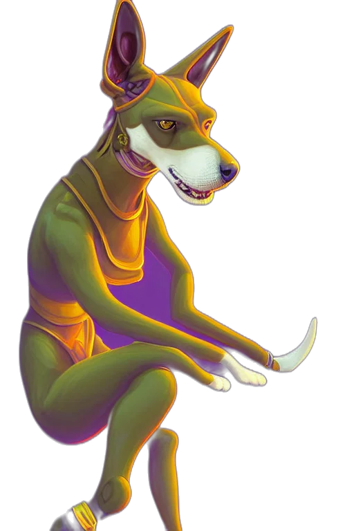 dragon, staff, creature, animal transparent PNG cut-out