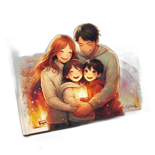 jacket, pixel art, comic book art, concept art, watercolor, fire, sunset, underwater transparent PNG cut-out