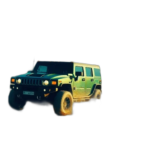 car, animal, weapon, 3d render, photorealistic, pixel art, concept art, suv transparent PNG cut-out