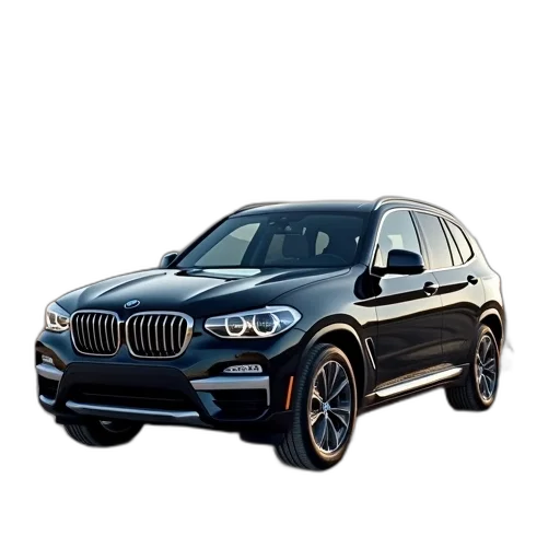 car, photorealistic, 3d render, 2020, bmw, xdrive transparent PNG cut-out