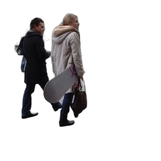 jacket, staff, umbrella, sword, 3d render, woman, beige, coat transparent PNG cut-out