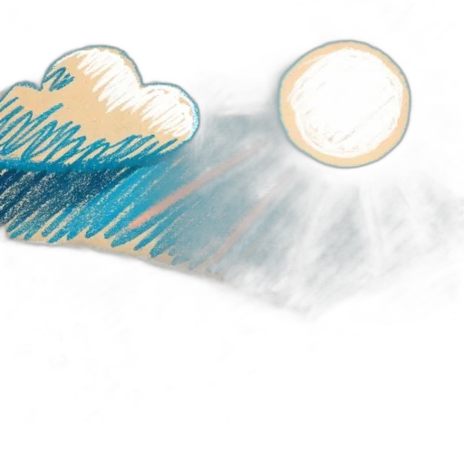 umbrella, watercolor, concept art, photorealistic, pencil sketch, fog, rain, underwater transparent PNG cut-out