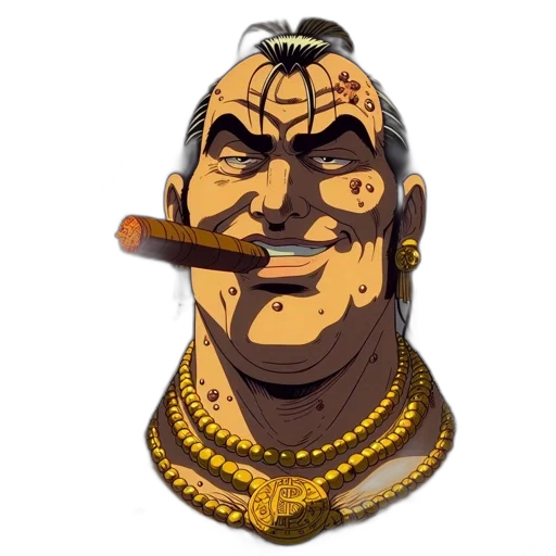 face, mask, staff, jewelry, concept art, cartoon, 3d render, photorealistic transparent PNG cut-out