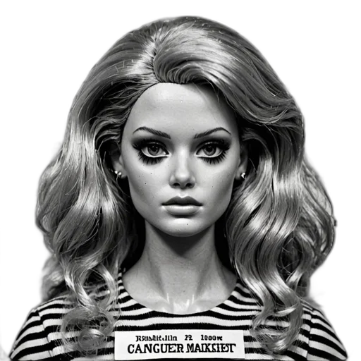 hair, photorealistic, cartoon, comic book art, concept art, black, white, photograph transparent PNG cut-out