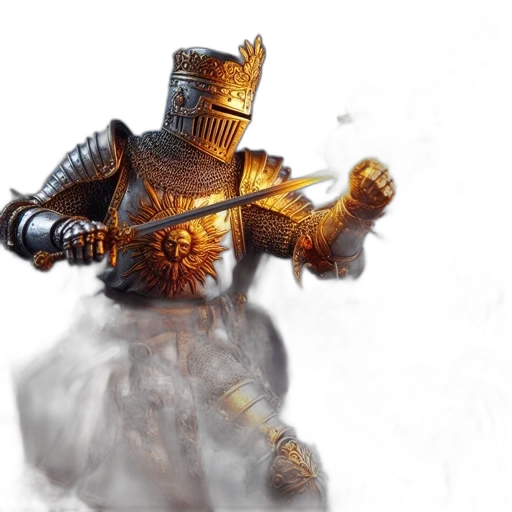 sword, weapon, robot, staff, concept art, fantasy art, 3d render, photorealistic transparent PNG cut-out