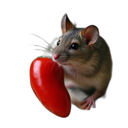 food, animal, creature, hat, photorealistic, 3d render, concept art, oil painting transparent PNG cut-out