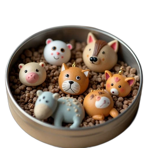 3d render, adorable, diy, animal transparent PNG cut-out