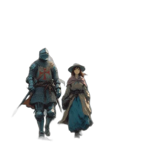 sword, staff, weapon, hat, concept art, fantasy art, pixel art, watercolor transparent PNG cut-out