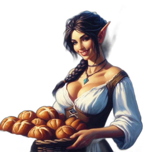 food, jewelry, dress, fantasy art, pixel art, concept art, photorealistic, medieval transparent PNG cut-out