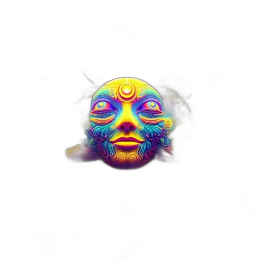mask, face, creature, robot, 3d render, concept art, fantasy art, photorealistic transparent PNG cut-out