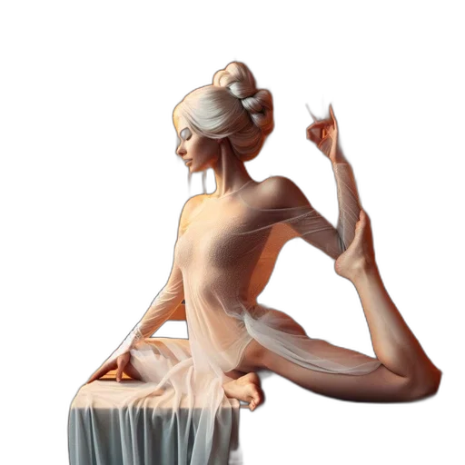 dress, concept art, fantasy art, 3d render, photorealistic, pastel, elegant, woman transparent PNG cut-out