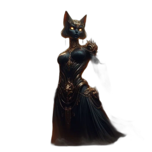 dress, staff, jewelry, crown, concept art, fantasy art, pixel art, 3d render transparent PNG cut-out