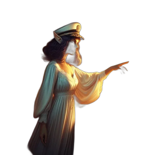 staff, dress, hat, crown, concept art, fantasy art, pixel art, watercolor transparent PNG cut-out