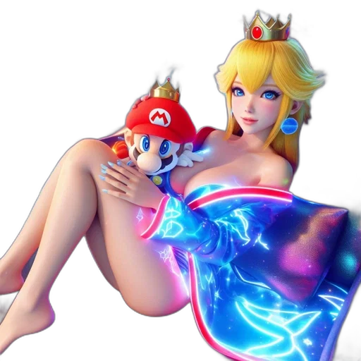 dress, crown, weapon, concept art, 3d render, digital, art, features transparent PNG cut-out