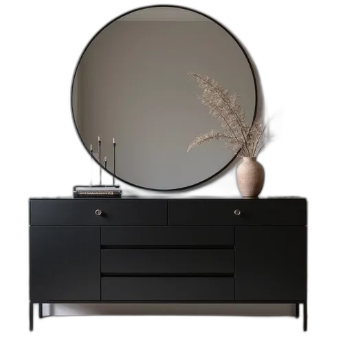 furniture, jewelry, 3d render, photorealistic, earth tones, dark, monochrome, contemporary transparent PNG cut-out