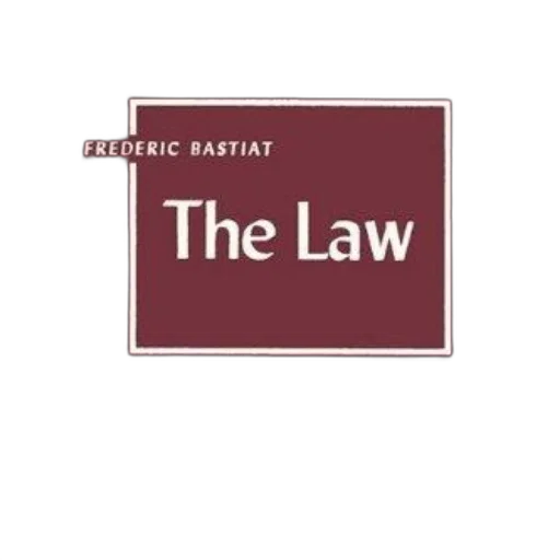 staff, law, frederic, bastiat, presented, minimalist, design, maroon transparent PNG cut-out