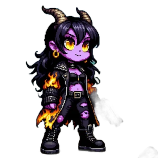 dragon, staff, fantasy art, pixel art, concept art, cartoon, dark, pixelated transparent PNG cut-out