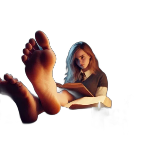 shoes, furniture, staff, face, photorealistic, 3d render, concept art, oil painting transparent PNG cut-out