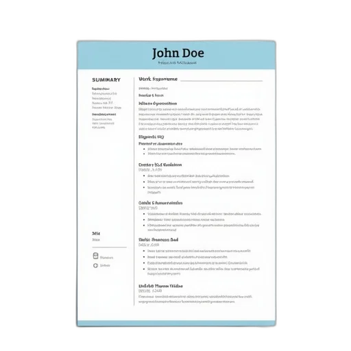 staff, pastel, clean, organized, resume, template, blue, header transparent PNG cut-out