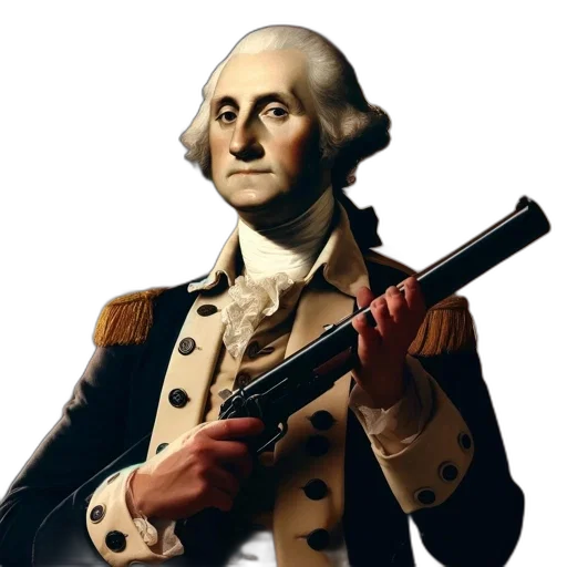 weapon, staff, face, photorealistic, person, colonial-era, military, uniform transparent PNG cut-out