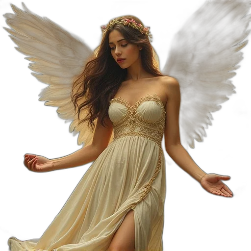 dress, fantasy art, photorealistic, concept art transparent PNG cut-out