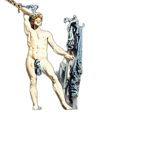 sword, staff, weapon, creature transparent PNG cut-out