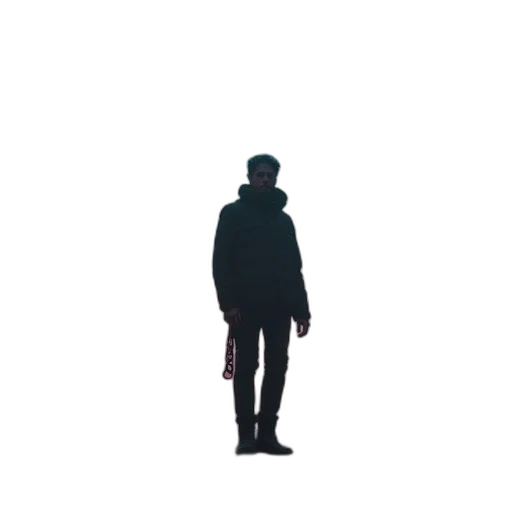 jacket, hat, staff, umbrella transparent PNG cut-out