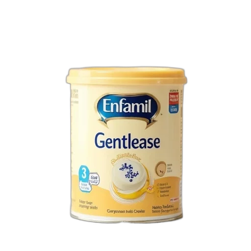 food, bottle, golden, enfamil, gentlease, toddler, formula, powder transparent PNG cut-out