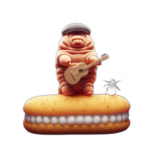 food, creature, animal, concept art, 3d render, photorealistic, pixel art, outer space transparent PNG cut-out