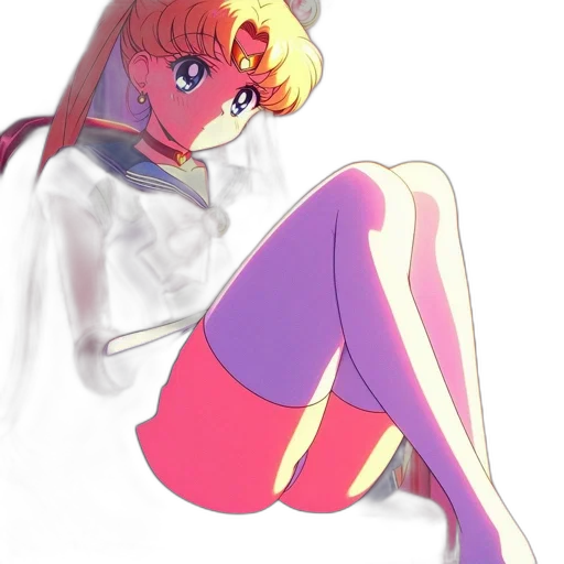 dress, crown, staff, weapon, anime, watercolor, vaporwave, concept art transparent PNG cut-out