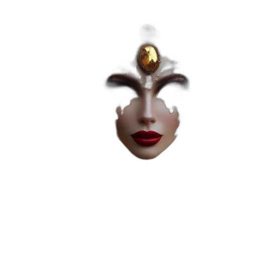 crown, jewelry, mask, face, 3d render, concept art, photorealistic, pixel art transparent PNG cut-out