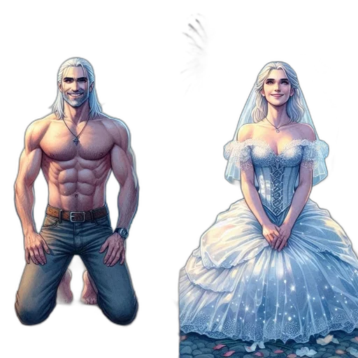 dress, concept art, fantasy art, comic book art, pixel art, underwater, blue, pastel transparent PNG cut-out
