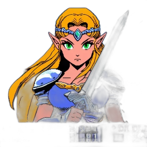 sword, weapon, crown, staff, fantasy art, pixel art, concept art, anime transparent PNG cut-out