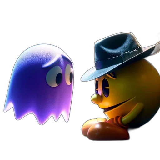 hat, mask, concept art, 3d render, pixel art, vaporwave, animated, ghost transparent PNG cut-out